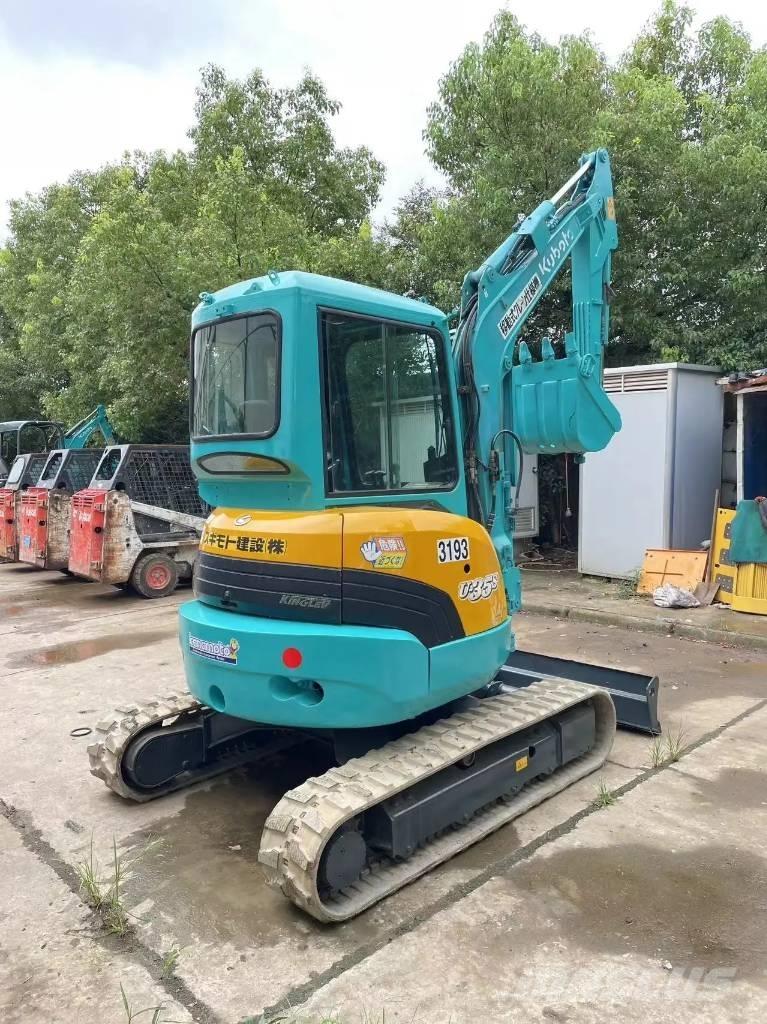 Kubota U35 Mini ekskavatörler, 7 tona dek