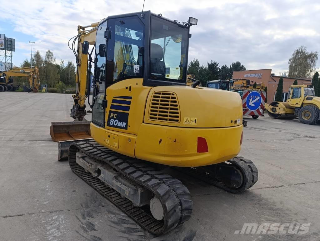 Komatsu PC 80 MR-5 Paletli ekskavatörler