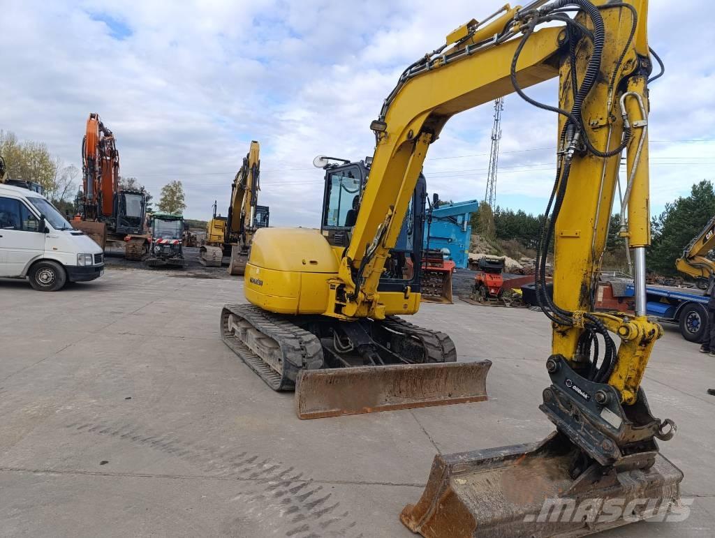 Komatsu PC 80 MR-5 Paletli ekskavatörler
