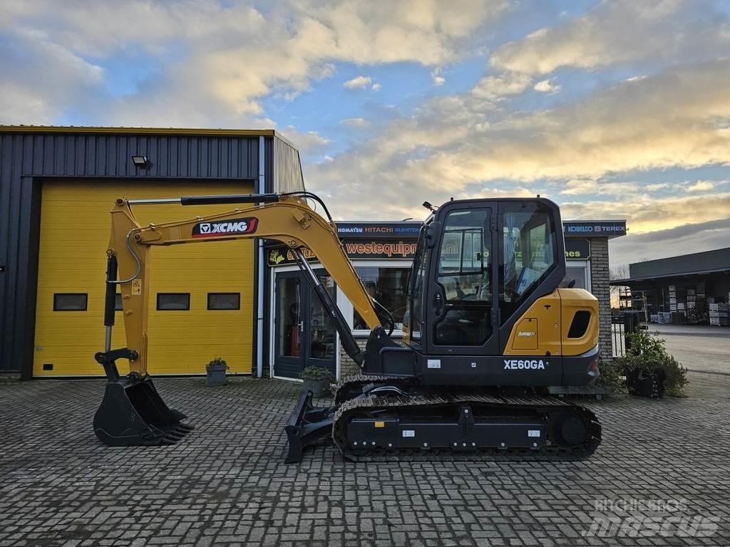XCMG XE60GA Mini ekskavatörler, 7 tona dek