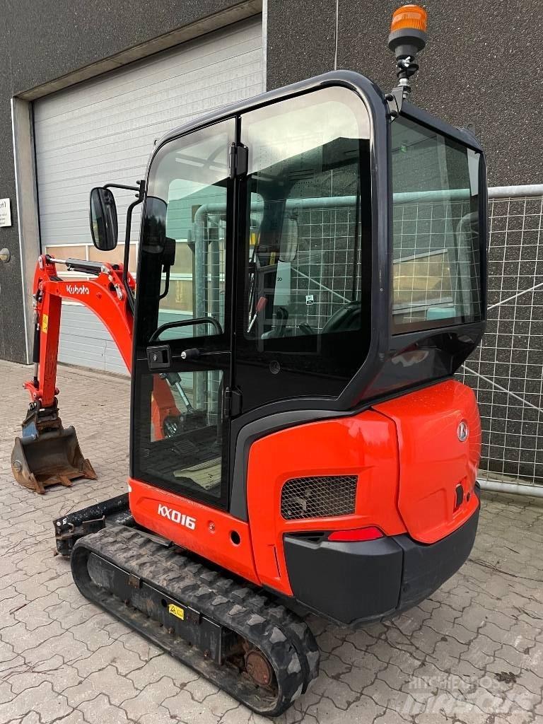 Kubota KX016-4 Mini ekskavatörler, 7 tona dek