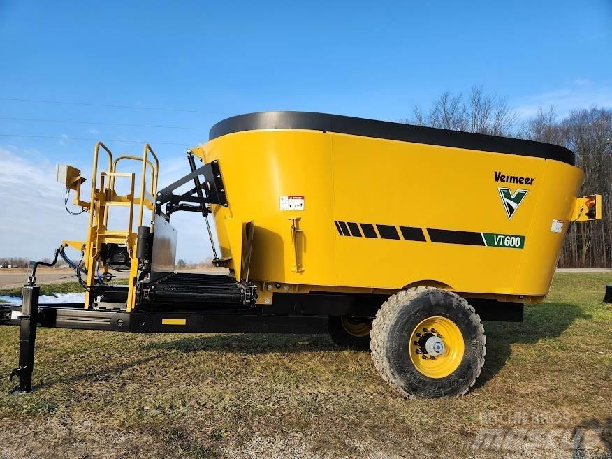 Vermeer VT600 Mikser besleyiciler