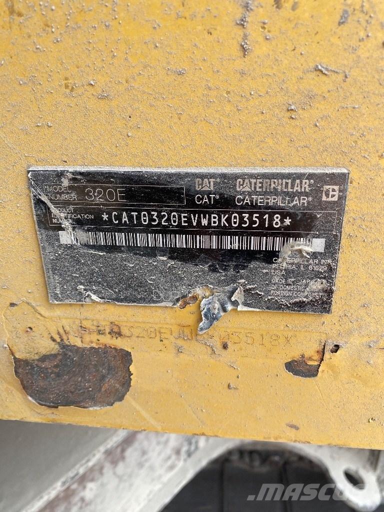 CAT 320 EL Paletli ekskavatörler