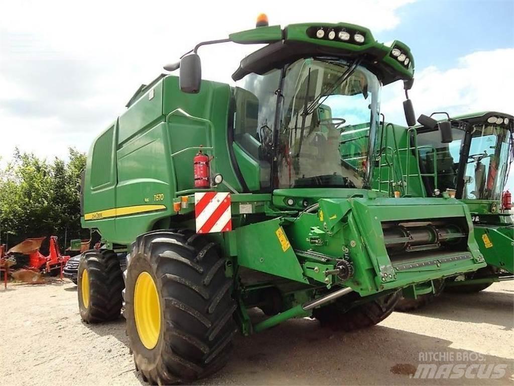 John Deere t670 Biçerdöverler