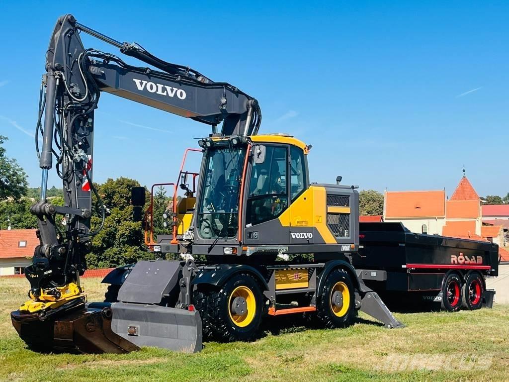 Volvo EW 160 E Lastik tekerli ekskavatörler
