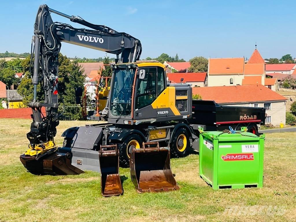 Volvo EW 160 E Lastik tekerli ekskavatörler