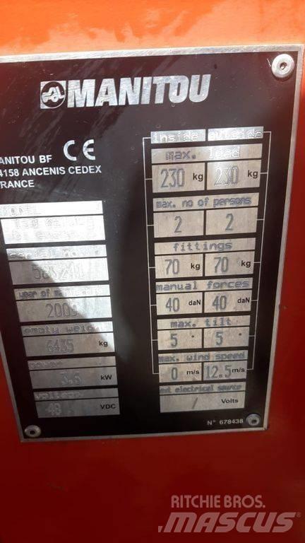Manitou 150 AET Körüklü personel platformları