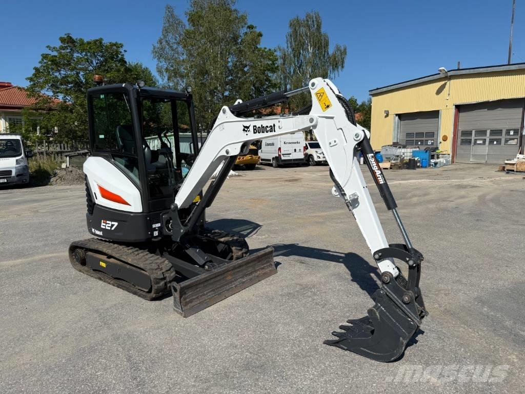 Bobcat E 27 Mini ekskavatörler, 7 tona dek
