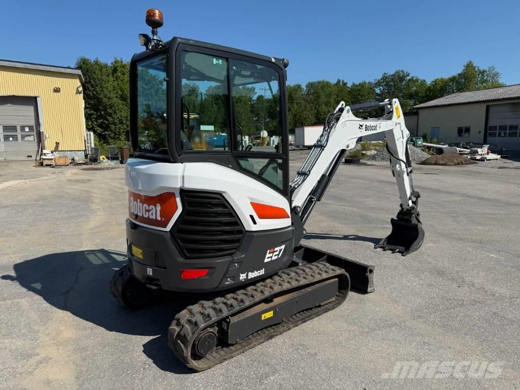 Bobcat E 27 Mini ekskavatörler, 7 tona dek