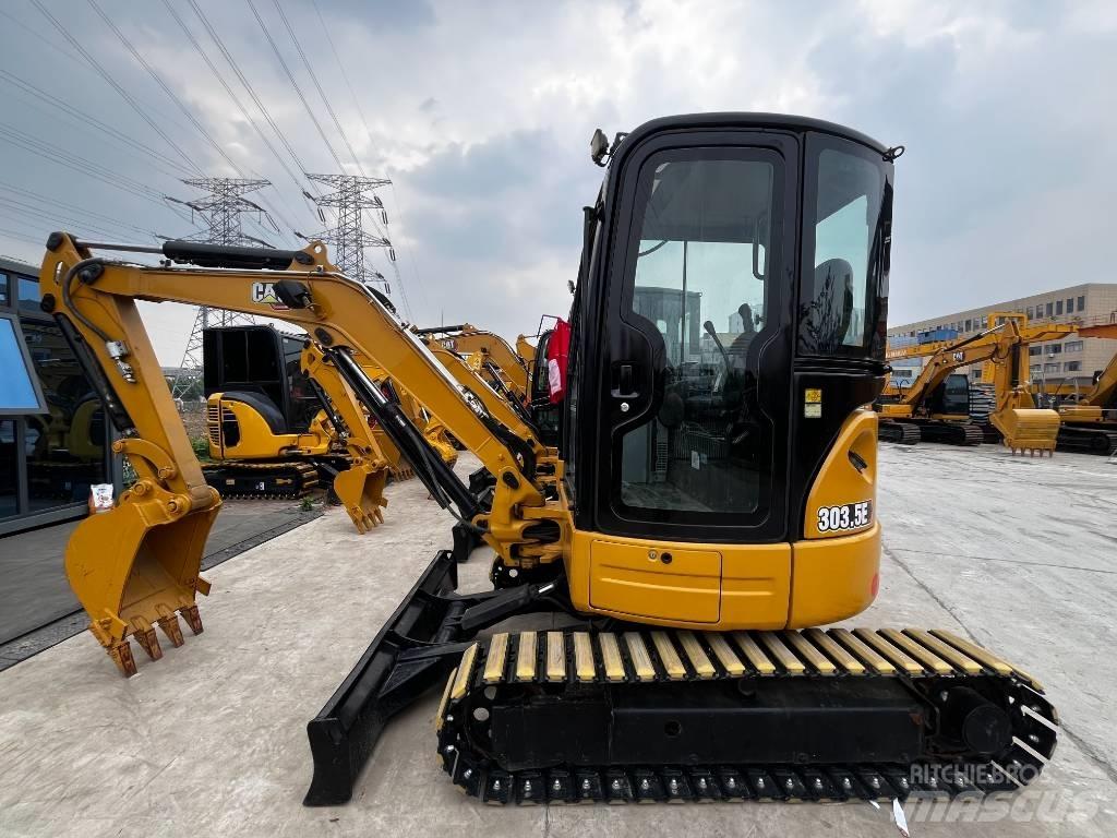 CAT 303.5 E Mini ekskavatörler, 7 tona dek