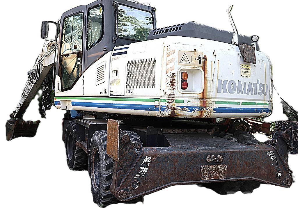 Komatsu PW 140-7 Kazıcı yükleyiciler - beko loder