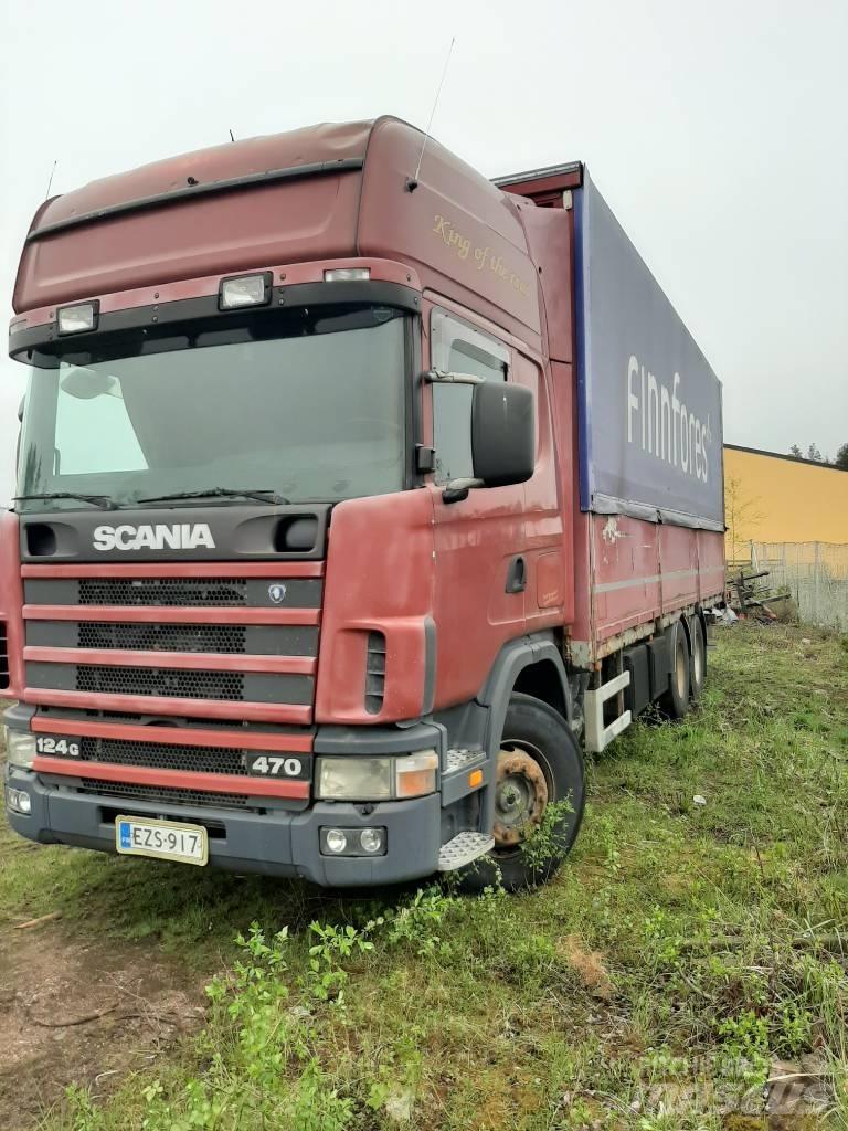 Scania R 124 Kayar tenteli kamyonlar