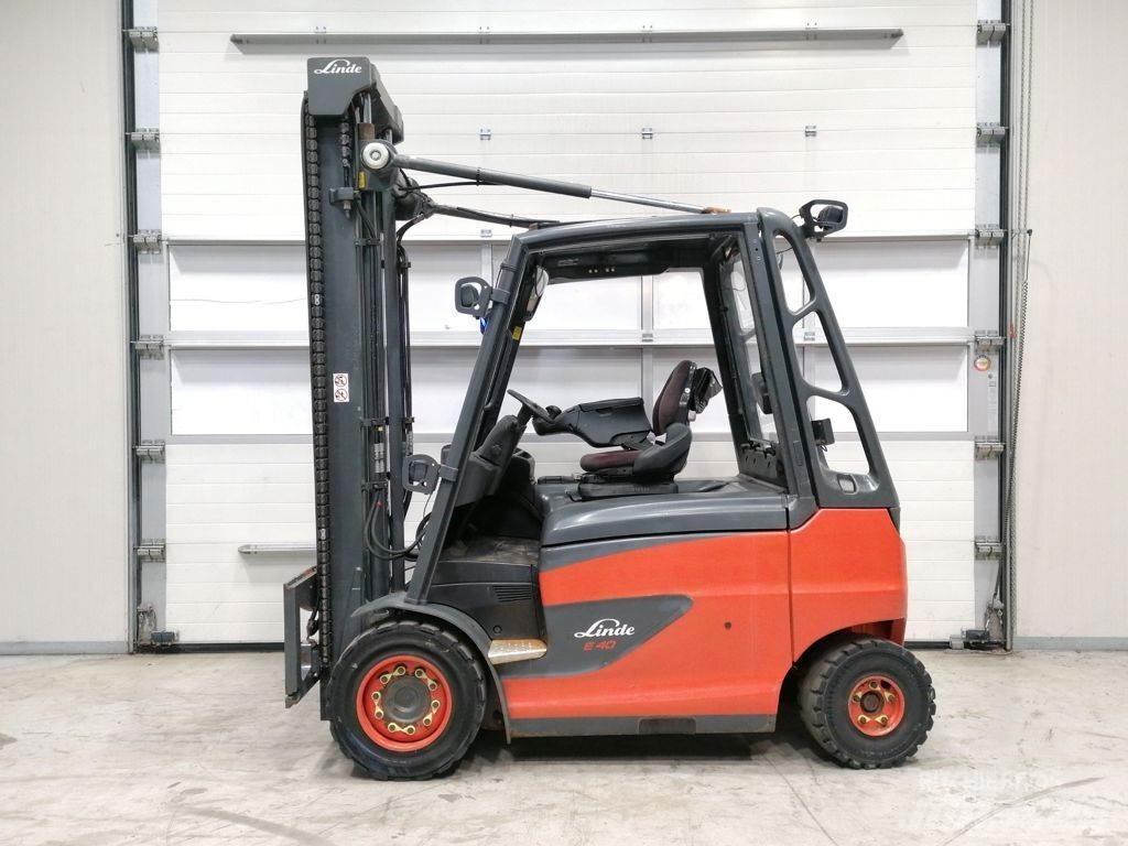 Linde E40H-01/600 Elektrikli forkliftler