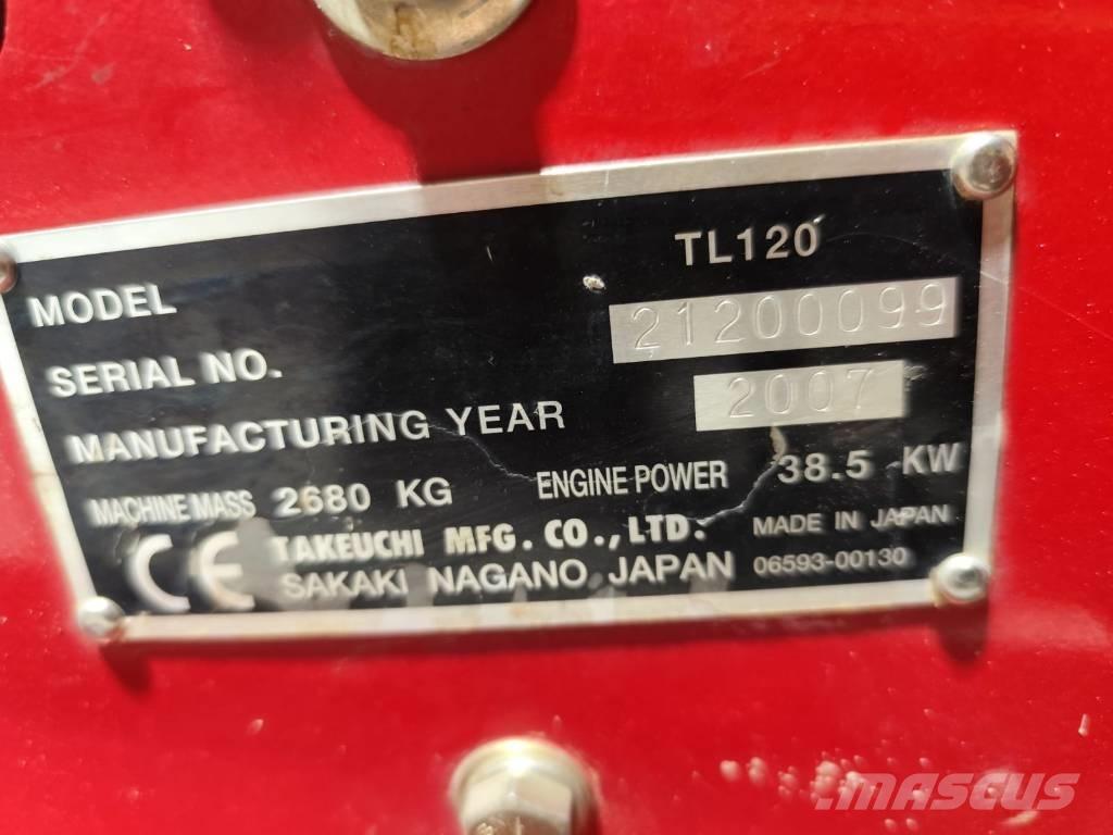 Takeuchi TL120 Skid steer loderler