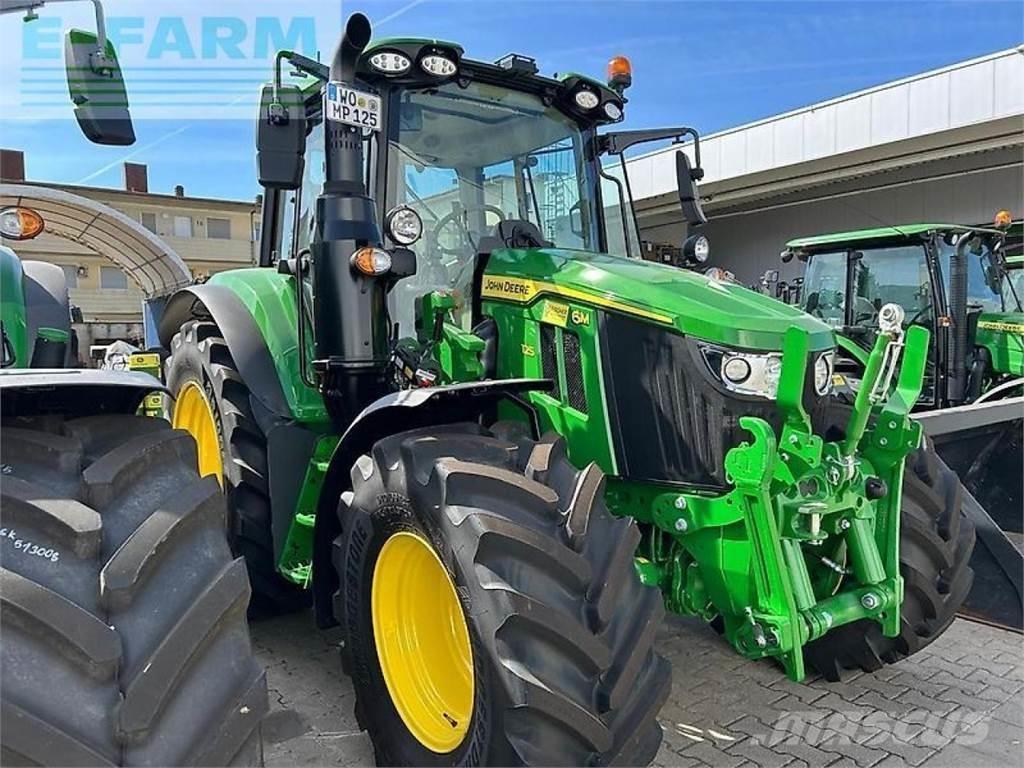 John Deere 6m 125 Traktörler