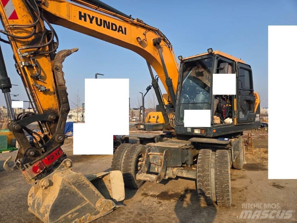 Hyundai HW 145 Lastik tekerli ekskavatörler