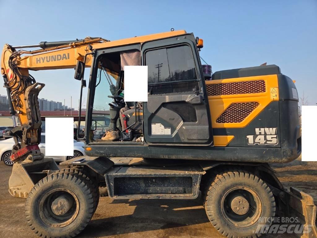 Hyundai HW 145 Lastik tekerli ekskavatörler