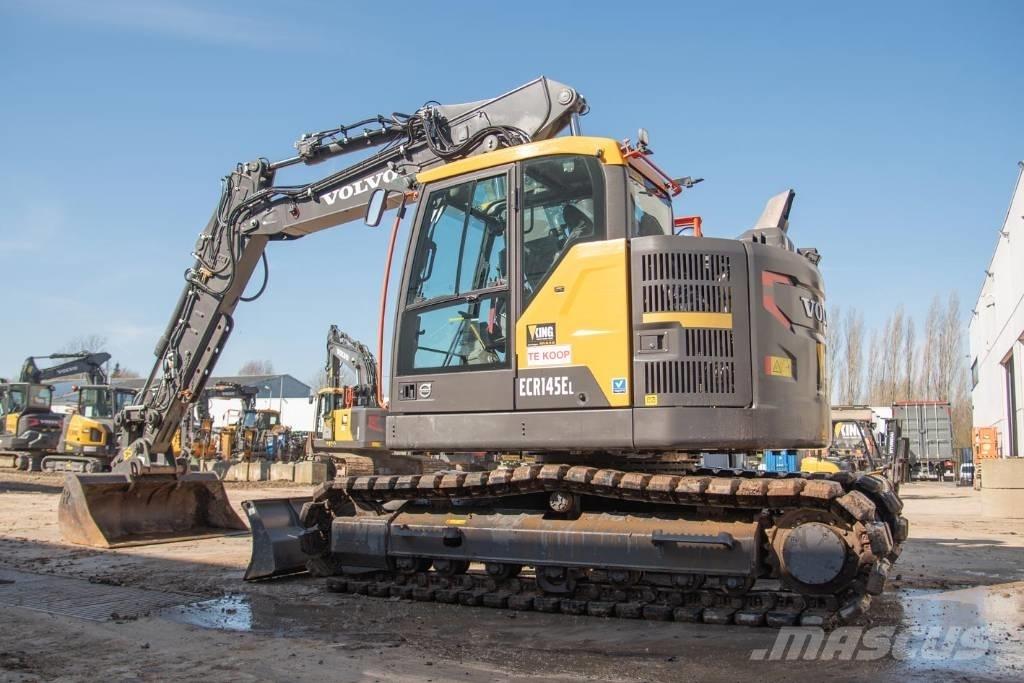 Volvo ECR 145 E Paletli ekskavatörler