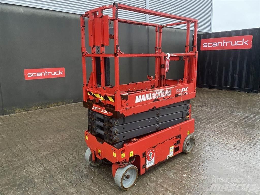 Manitou 78SEC Makasli platformlar