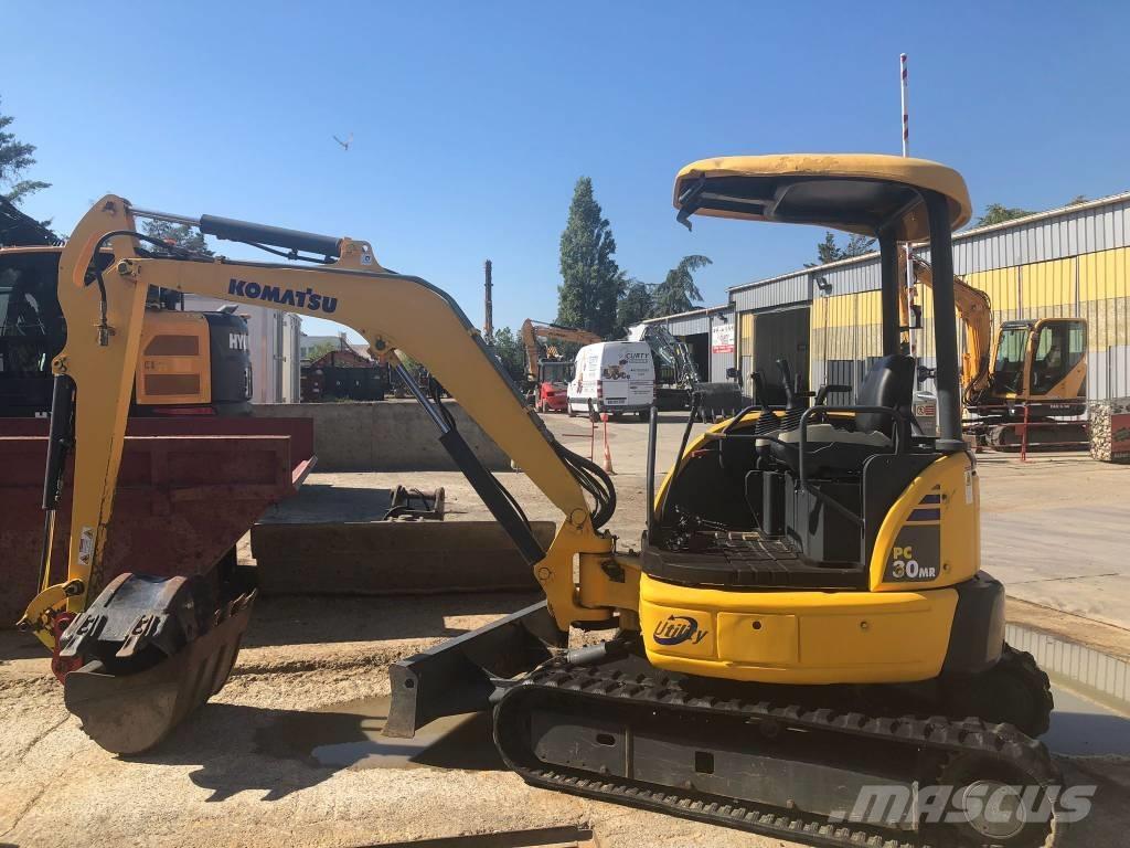 Komatsu PC 30 MR-2 Mini ekskavatörler, 7 tona dek