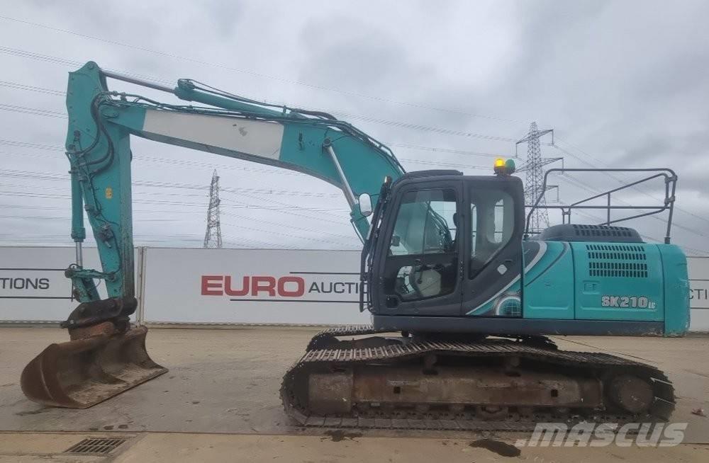 Kobelco SK 210-10 Paletli ekskavatörler
