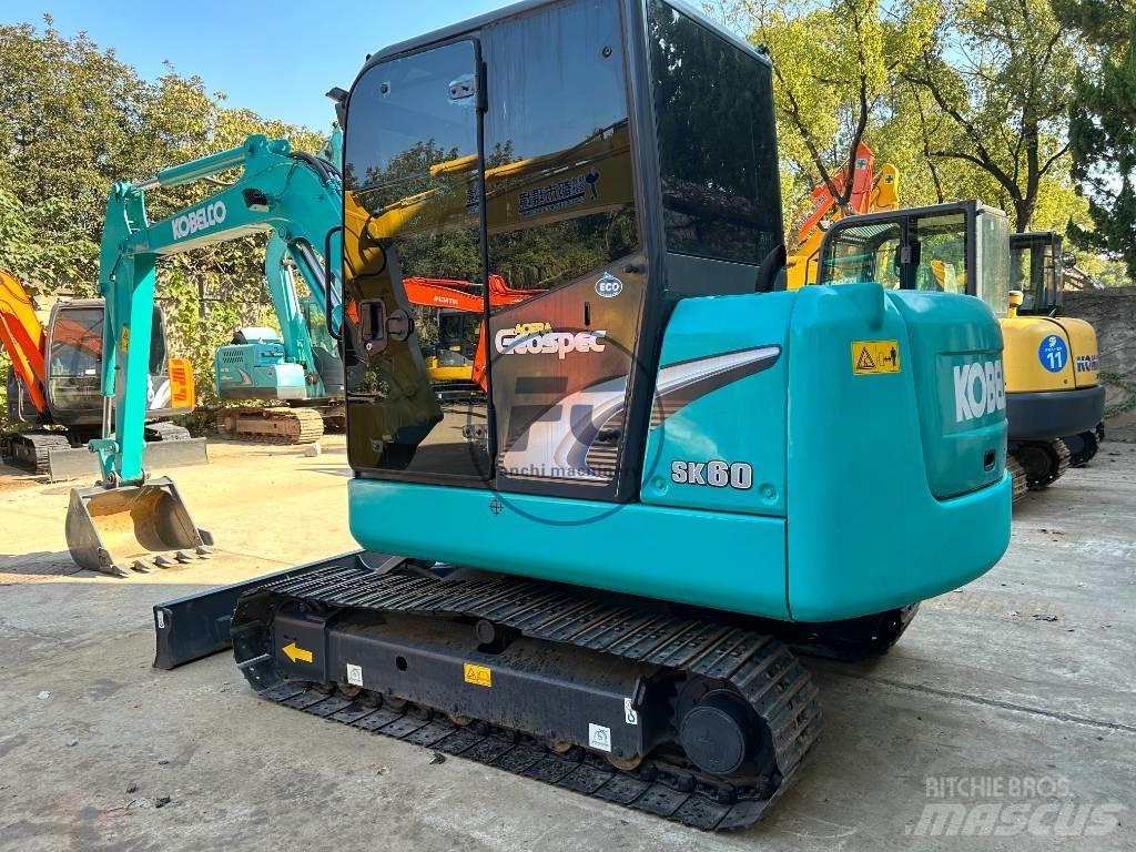 Kobelco SK 60 Mini ekskavatörler, 7 tona dek