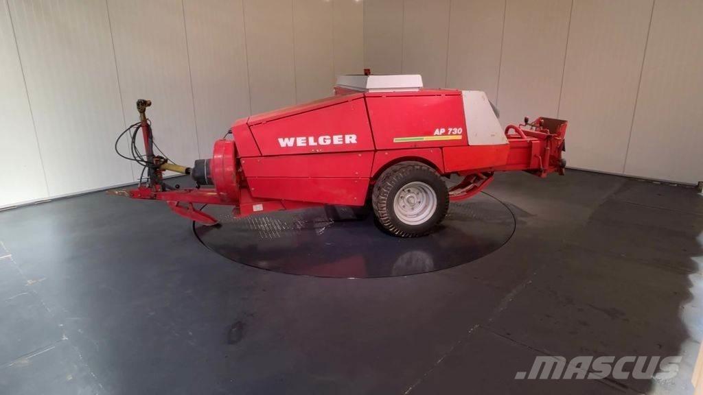 Welger AP 730 Küp balya makinalari