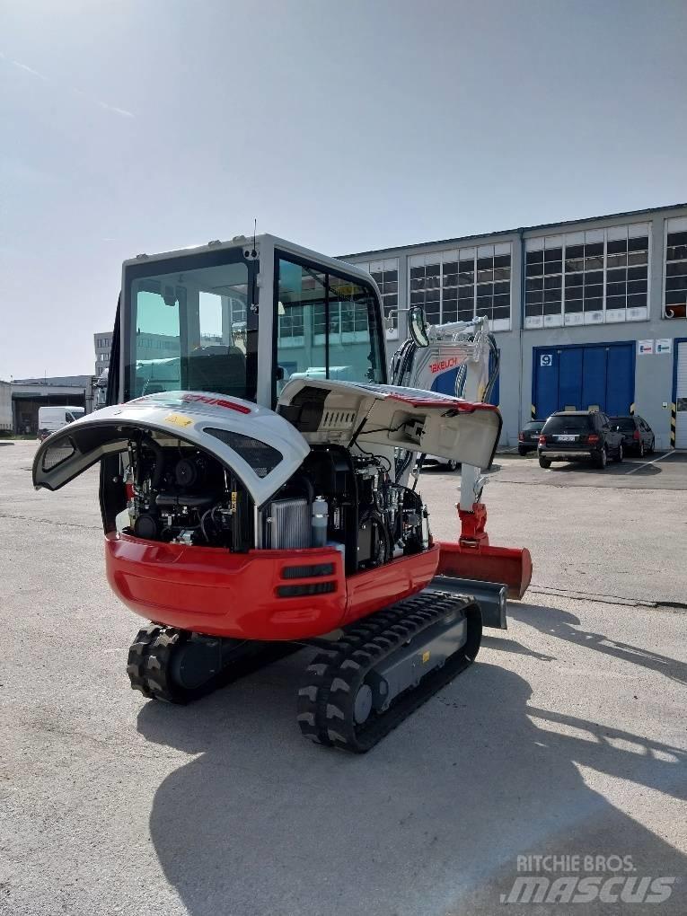 Takeuchi TB230 Mini ekskavatörler, 7 tona dek
