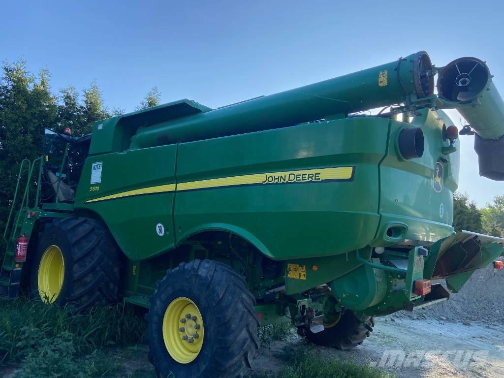 John Deere S 670 i Biçerdöverler
