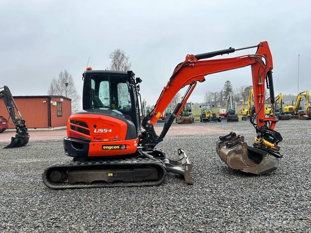 Kubota U55-4 Mini ekskavatörler, 7 tona dek