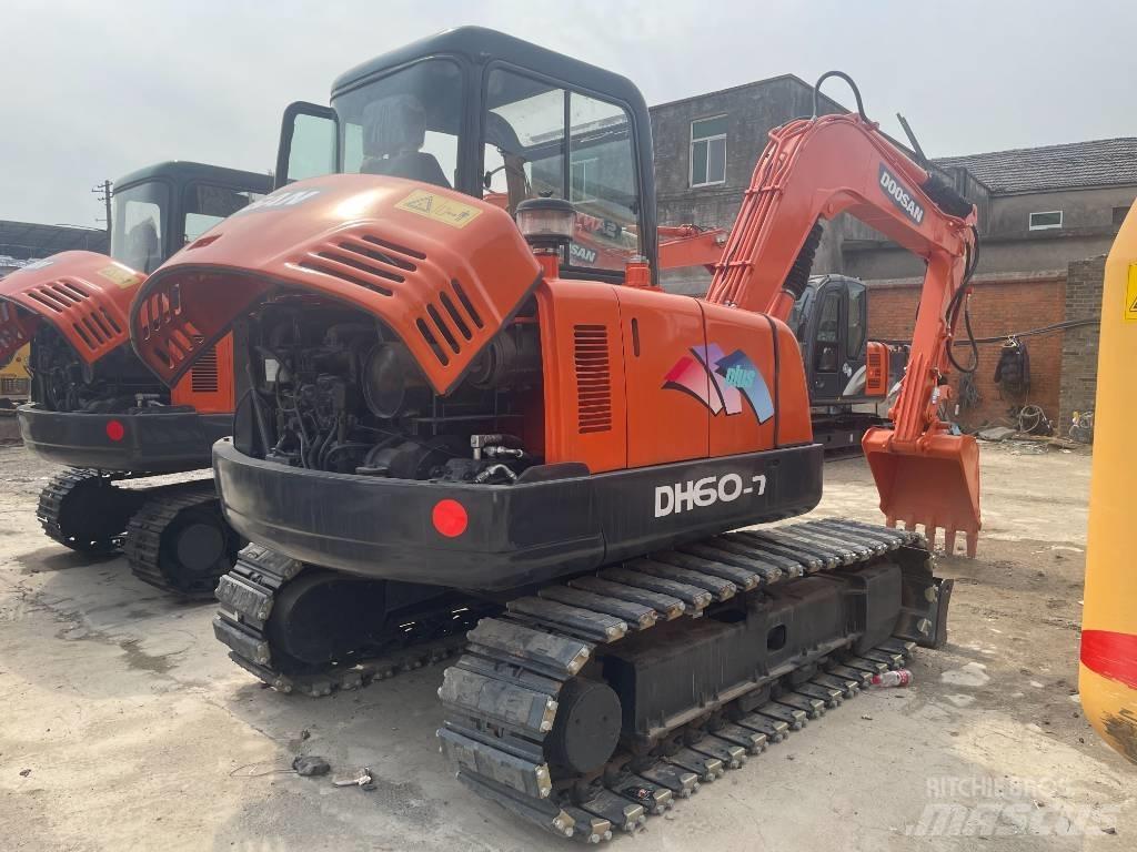 Doosan DH 60 Mini ekskavatörler, 7 tona dek