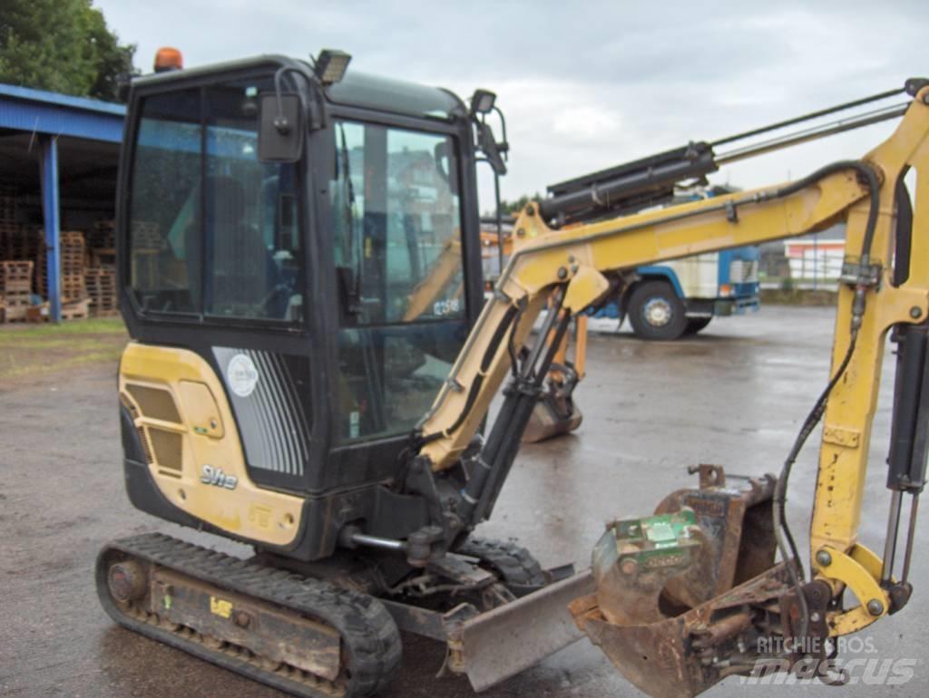 Yanmar SV 18 Mini ekskavatörler, 7 tona dek