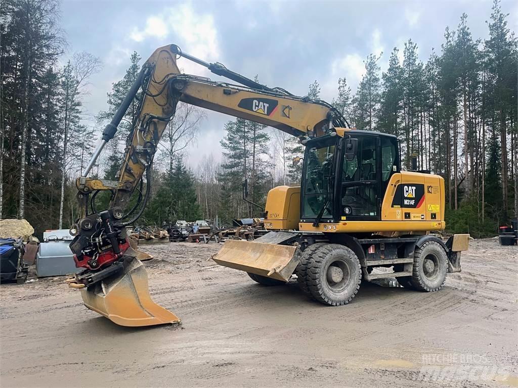 CAT M 314 F Lastik tekerli ekskavatörler