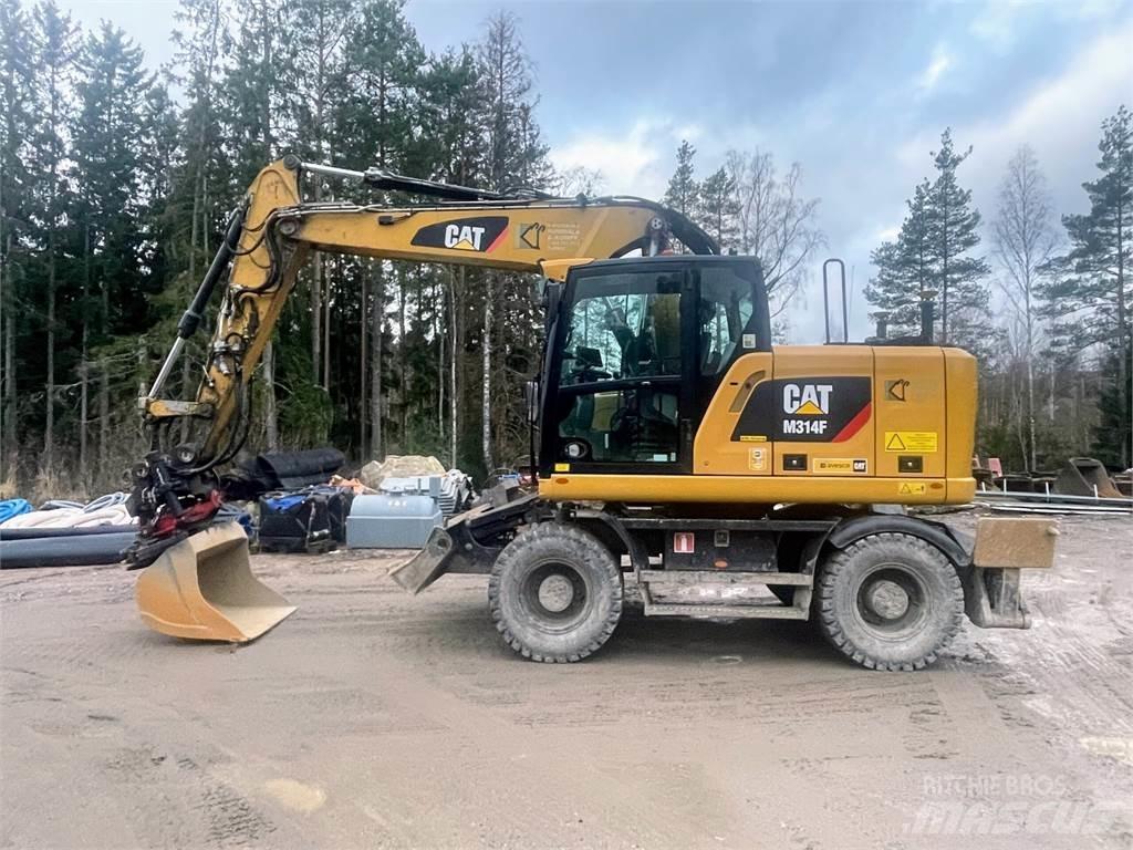 CAT M 314 F Lastik tekerli ekskavatörler