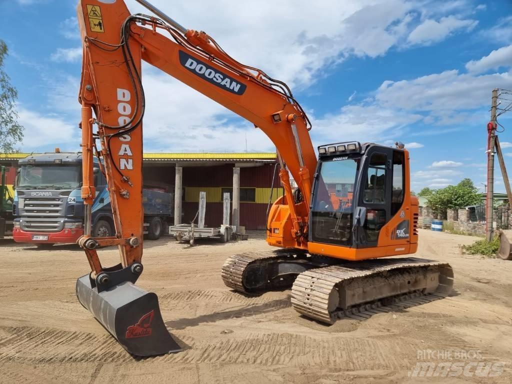 Doosan DX 140 LC-3 Paletli ekskavatörler