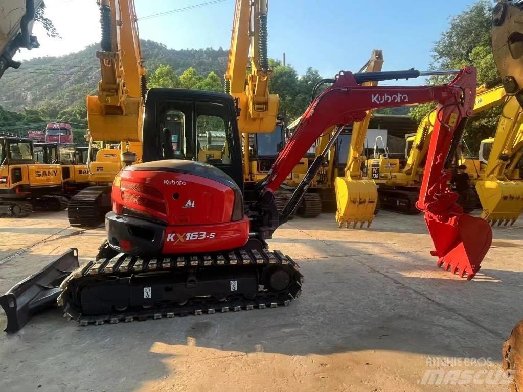Kubota KX 163-5 Mini ekskavatörler, 7 tona dek