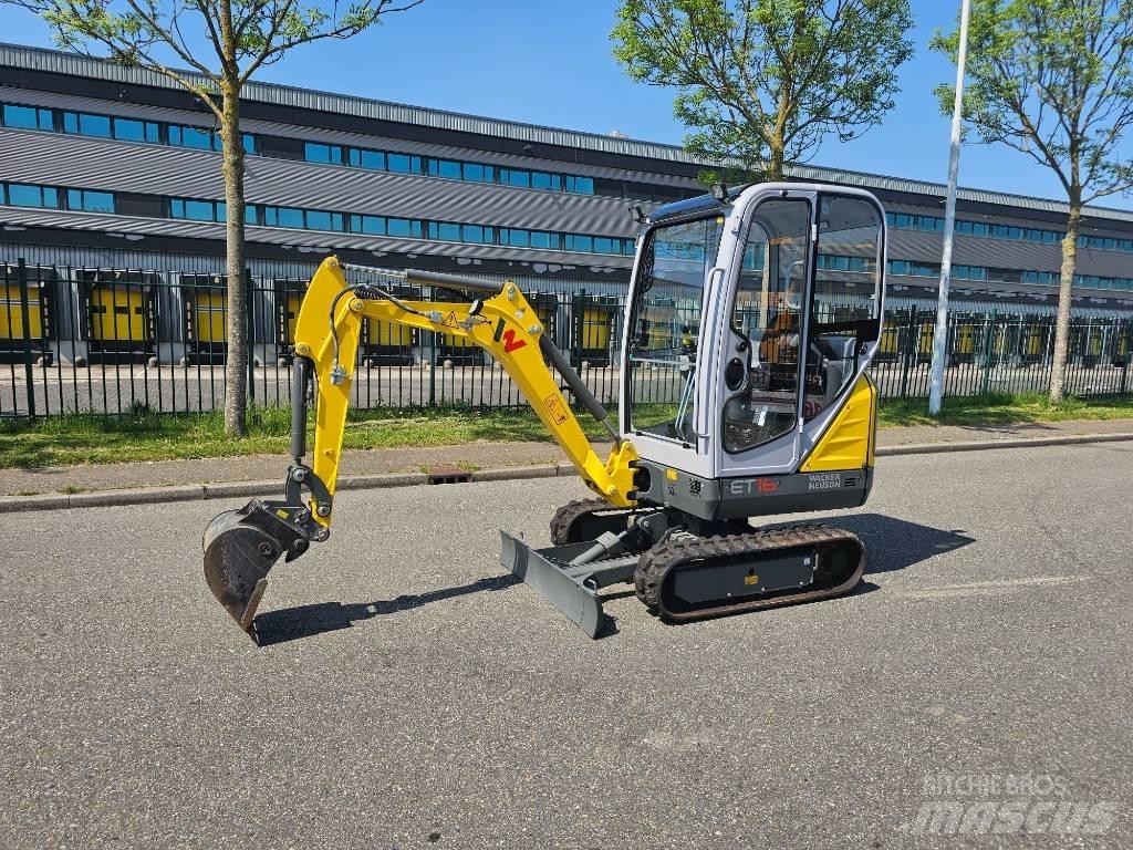 Wacker Neuson ET 16 Mini ekskavatörler, 7 tona dek