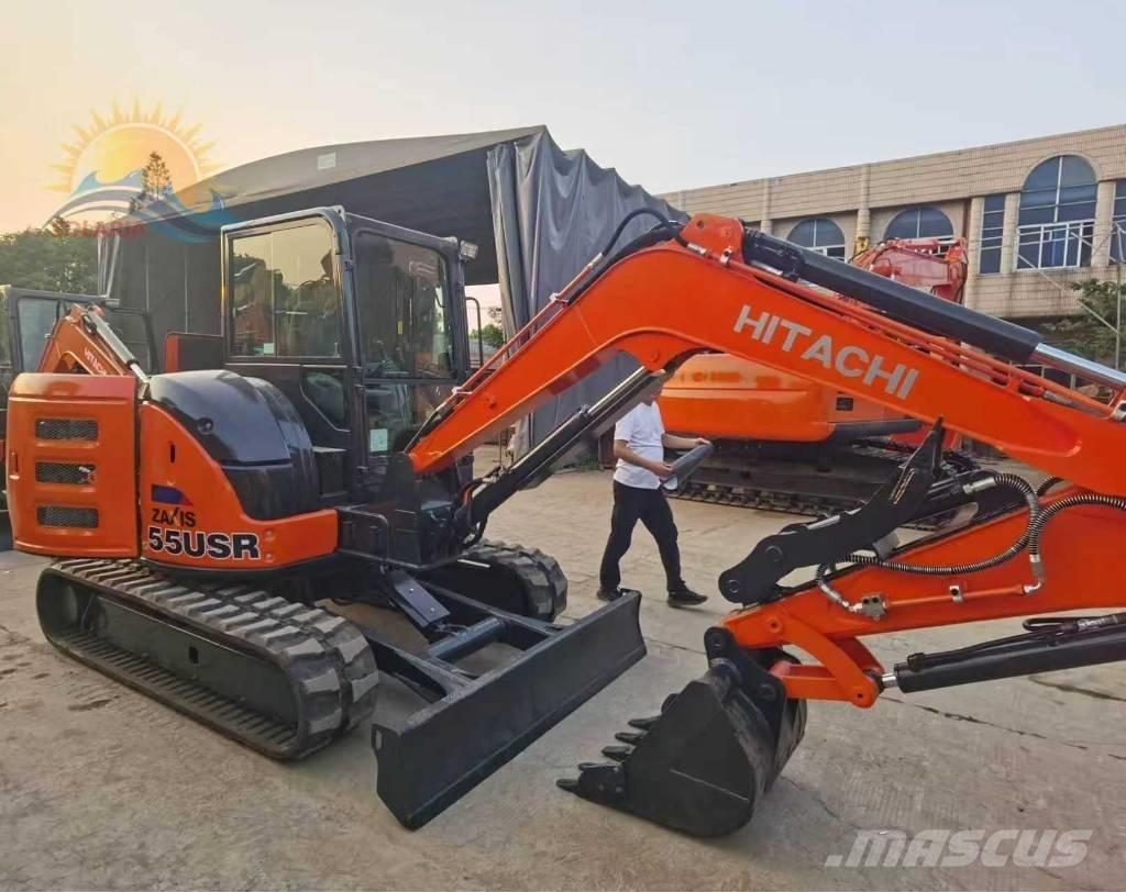 Hitachi ZX55USR Mini ekskavatörler, 7 tona dek