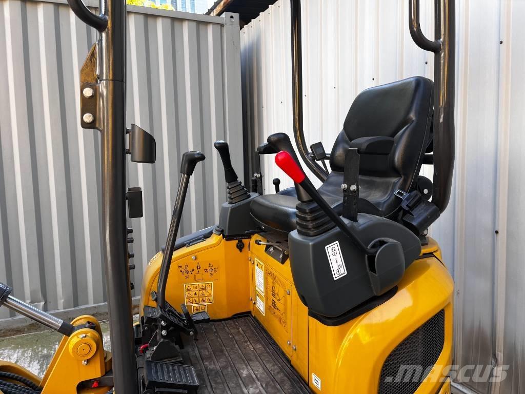 XCMG XE 17 U Mini ekskavatörler, 7 tona dek