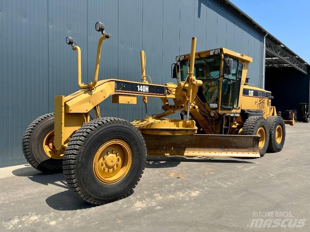 CAT 140H II Greyderler