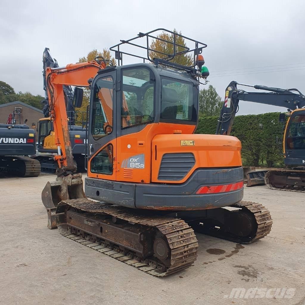 Doosan DX 85 R-3 Midi ekskavatörler 7 - 12 t