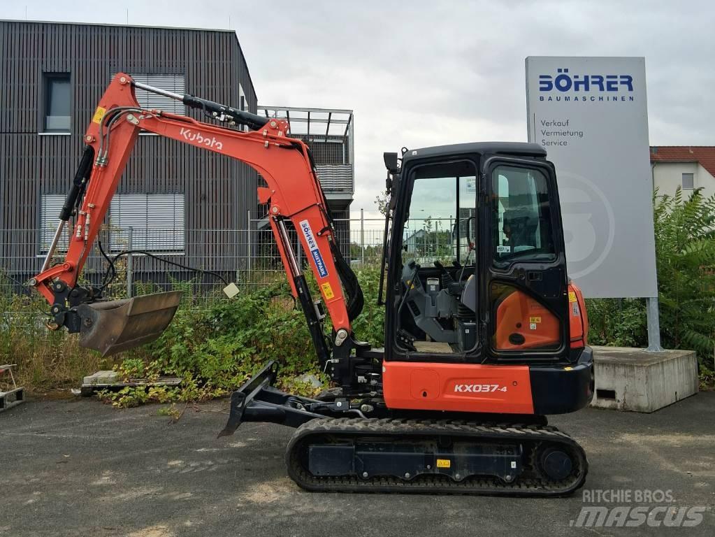 Kubota KX 037-4 | HS03 Mini ekskavatörler, 7 tona dek