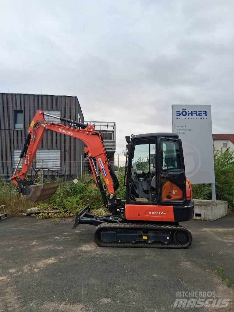 Kubota KX 037-4 | HS03 Mini ekskavatörler, 7 tona dek