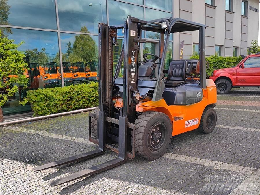 Toyota 7FG35 LPG'li forkliftler