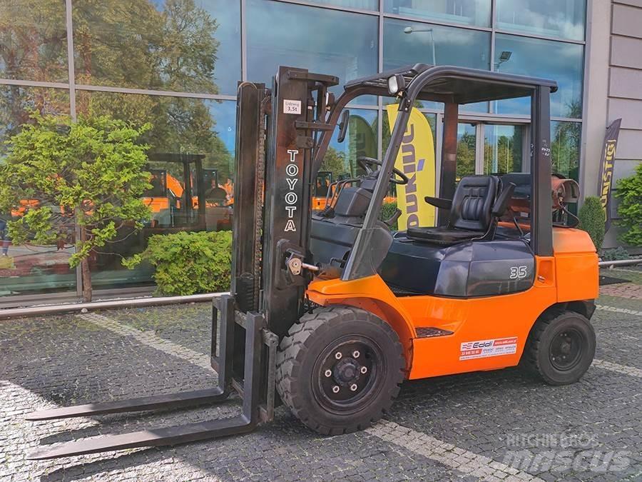 Toyota 7FG35 LPG'li forkliftler