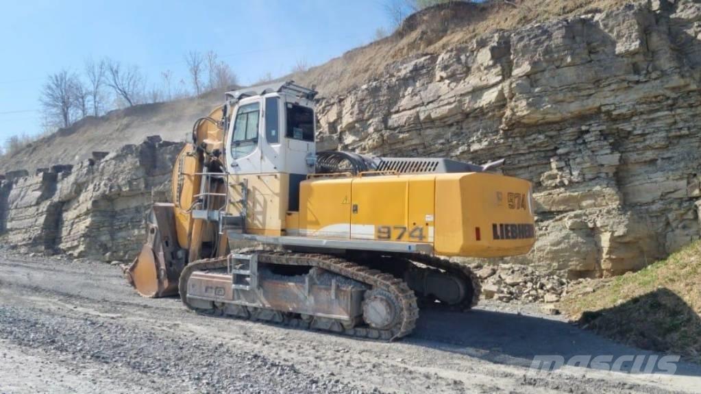 Liebherr R 974 C Paletli ekskavatörler