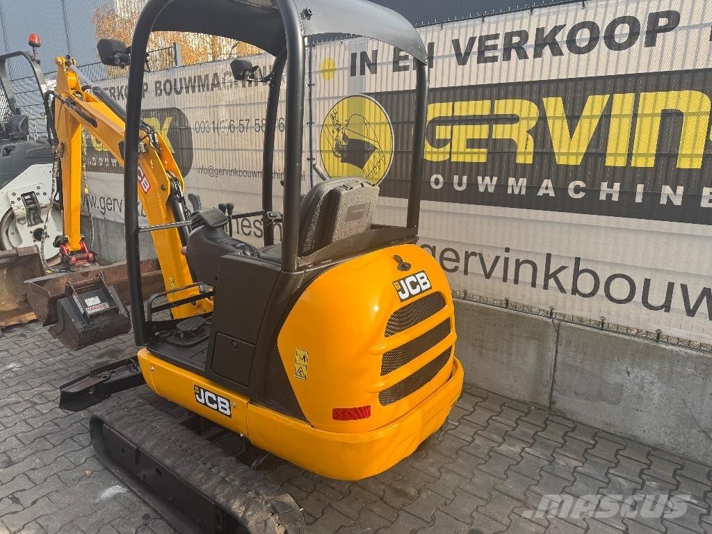 JCB 8018 Mini ekskavatörler, 7 tona dek