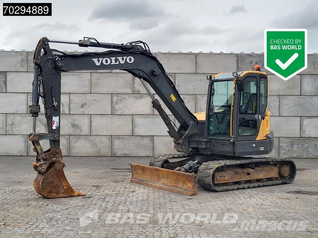 Volvo ECR88 D A/C Mini ekskavatörler, 7 tona dek