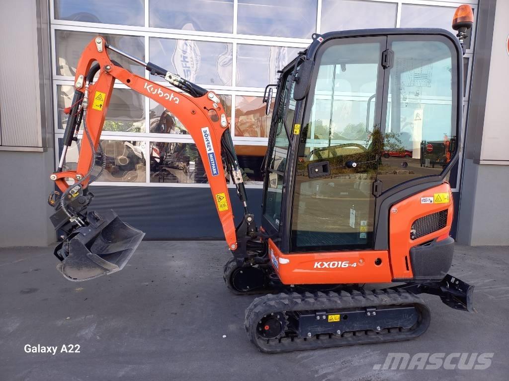 Kubota KX016-4 | MS01 Mini ekskavatörler, 7 tona dek