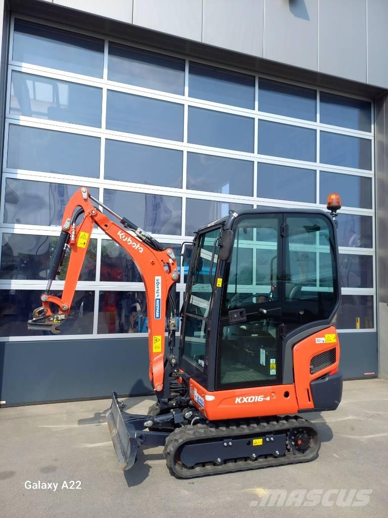Kubota KX016-4 | MS01 Mini ekskavatörler, 7 tona dek
